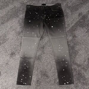 Five Four Charcoal and Cream Jeans